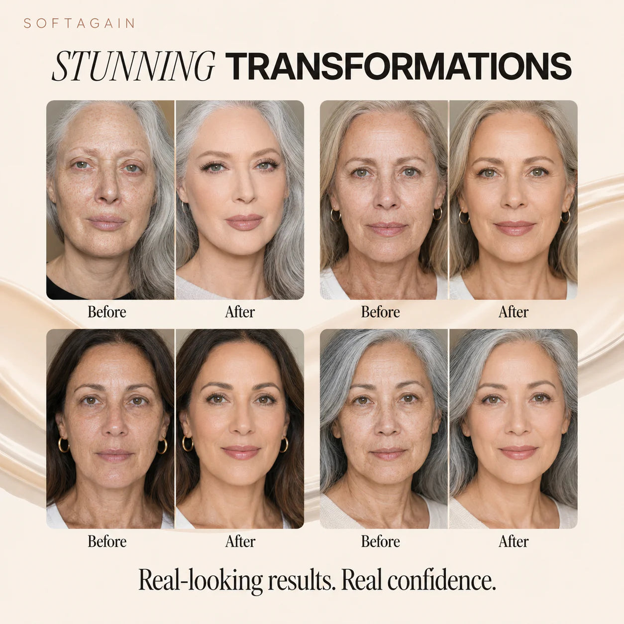 SoftAgain Colour-Changing Foundation