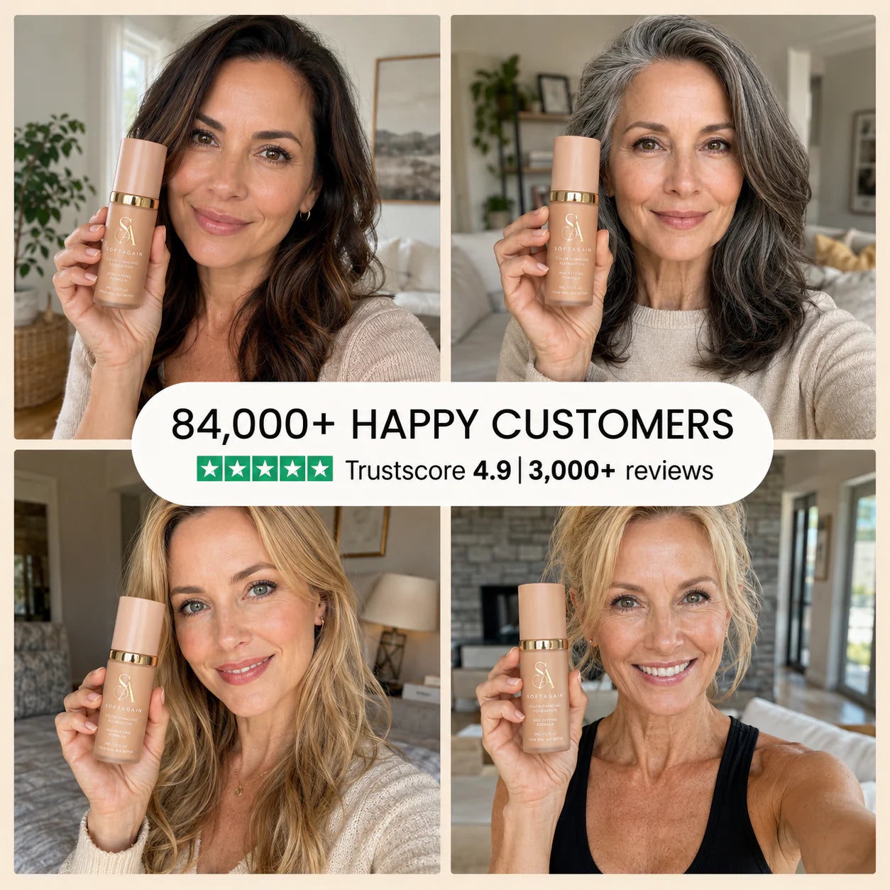 SoftAgain Colour-Changing Foundation