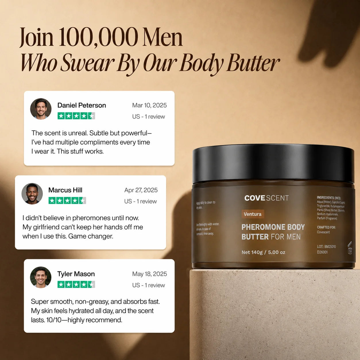 CoveScent Pheromone Body Butter