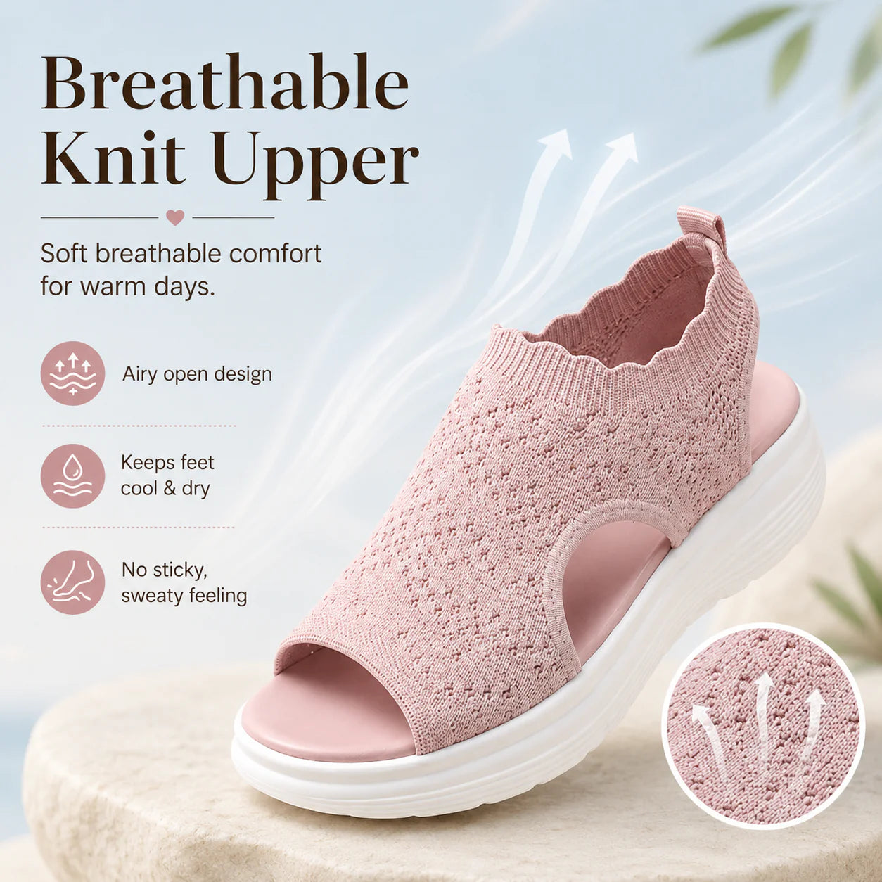 Meloa FreeStep Orthopedic Sandals