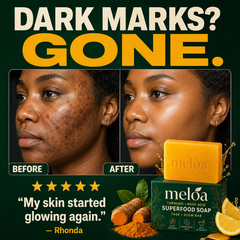 Meloa Turmeric + Kojic Fade & Glow Soap
